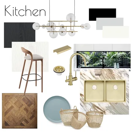 Module 9 - Kitchen 3 Interior Design Mood Board by Ann.E.Stylist on Style Sourcebook