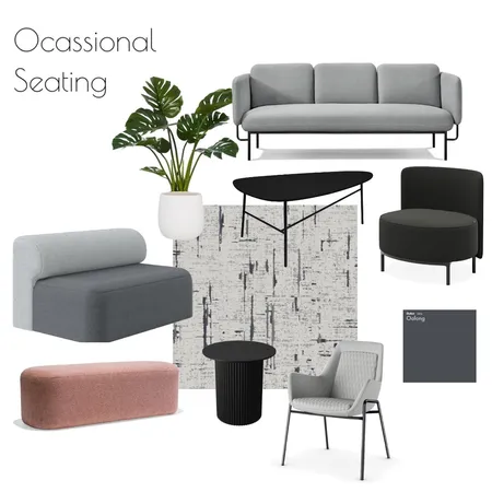 Ocassional Seating Interior Design Mood Board by hayley@zirconinteriors.com.au on Style Sourcebook