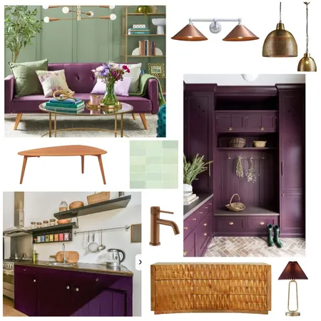 Triadic Interior Design Mood Board by swearenjen@gmail.com on Style Sourcebook