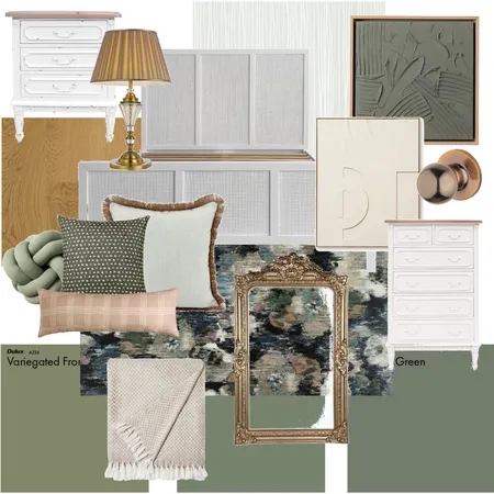 Modern/Vintage - Green Interior Design Mood Board by Blackbird Studio on Style Sourcebook