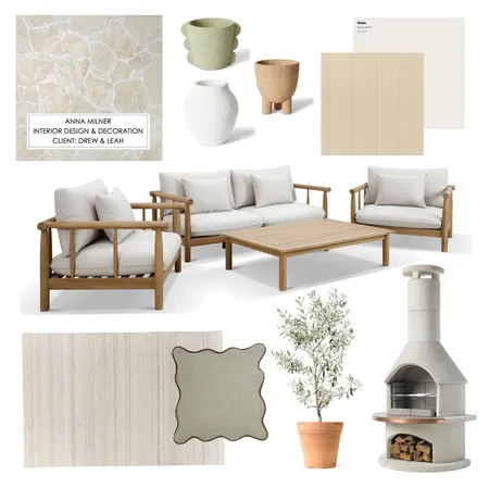 Outdoor Sample Board Interior Design Mood Board by annamilner on Style Sourcebook