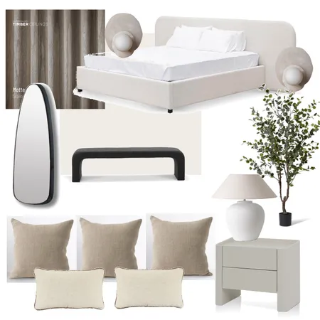 Bedroom 2 Interior Design Mood Board by Moniquesj48@gmail.com on Style Sourcebook