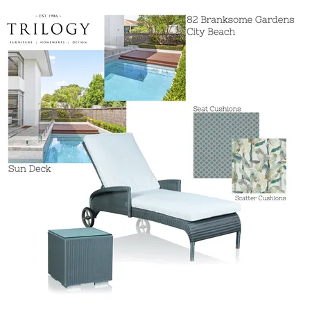 Sun Deck 82 Branksome Gardens City Beach Interior Design Mood Board by Katelyn Scanlan on Style Sourcebook