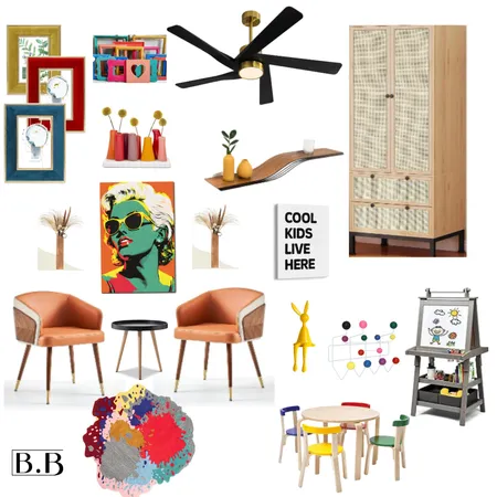 Sandra's Kids Room Interior Design Mood Board by briggieb101 on Style Sourcebook