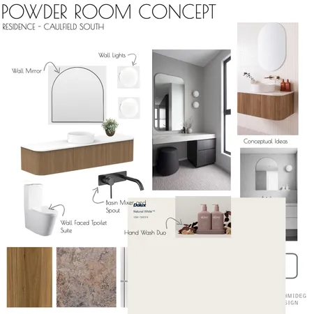 DPR Residence Ensuite Concept Interior Design Mood Board by Debschmideg on Style Sourcebook