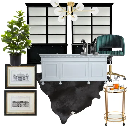 Office 2 Interior Design Mood Board by Country Manor on Style Sourcebook