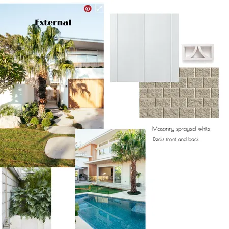 External look Interior Design Mood Board by Kylie.was.mcbride@gmail.com on Style Sourcebook