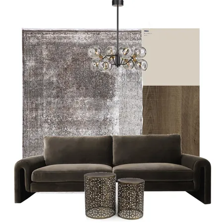 BROWN LIVINGROOM MOODBOARD Interior Design Mood Board by welda on Style Sourcebook