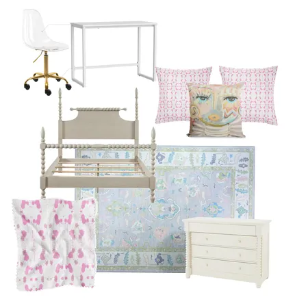 Bella's Room Option 2 Interior Design Mood Board by brewerashlee@gmail.com on Style Sourcebook