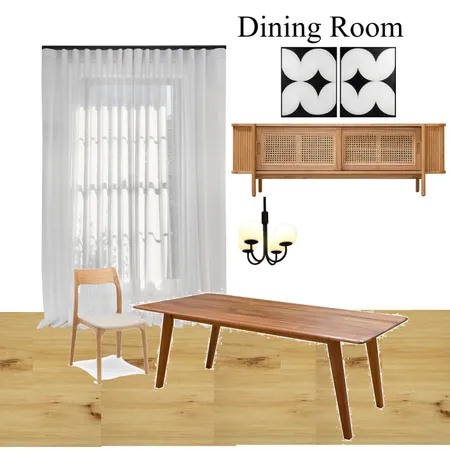 Simple Dining Room Interior Design Mood Board by mar.mer on Style Sourcebook