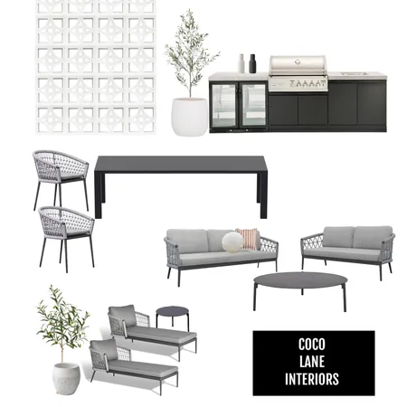 Hilarys - Outdoor Interior Design Mood Board by CocoLane Interiors on Style Sourcebook