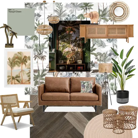 Tropical living room Interior Design Mood Board by Amber.tickle@hotmail.com on Style Sourcebook