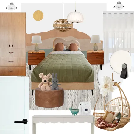 The Block - Steph and Gian's Kids Bedroom Interior Design Mood Board by The Blue Space on Style Sourcebook