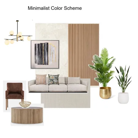 Minimalist Color Scheme Interior Design Mood Board by Asma Murekatete on Style Sourcebook