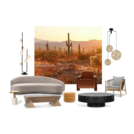 Desert Funky Furniture - Condo project Interior Design Mood Board by rachaeltamez on Style Sourcebook