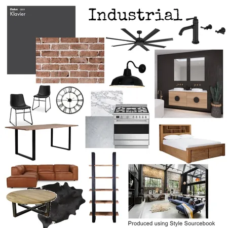 Industrial Design Style Interior Design Mood Board by shannan_welch on Style Sourcebook