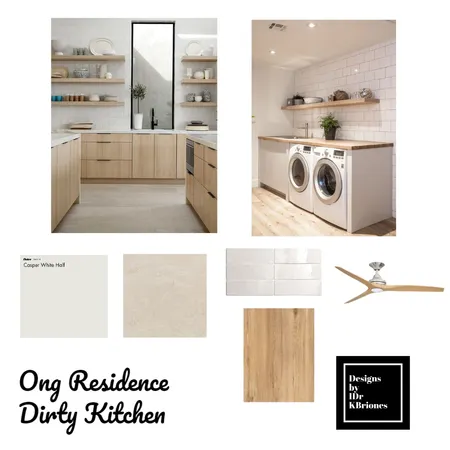 Ong Residence - Dirty Kitchen Interior Design Mood Board by KB Design Studio on Style Sourcebook