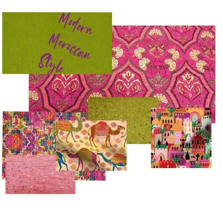 Modern Moroccan Style 2 Interior Design Mood Board by manu' on Style Sourcebook