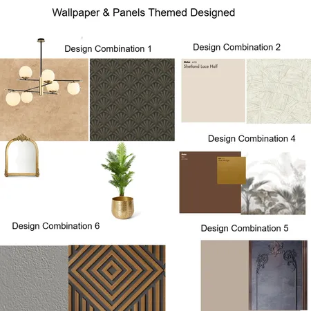 Wallpaper Design Interior Design Mood Board by Asma Murekatete on Style Sourcebook