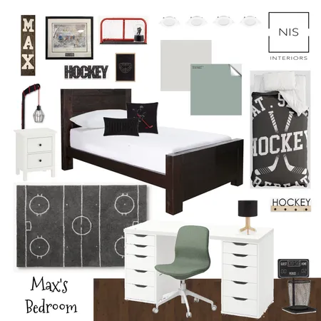 Max's bedroom - Design B Interior Design Mood Board by Nis Interiors on Style Sourcebook