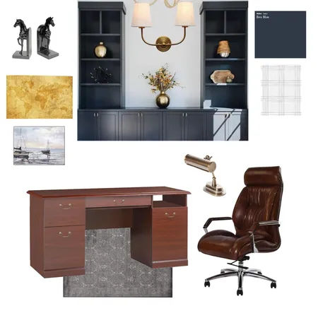 moody office Interior Design Mood Board by insidehomedesign on Style Sourcebook