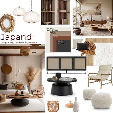 Japandi Interior Design Mood Board by Bianca Morun on Style Sourcebook