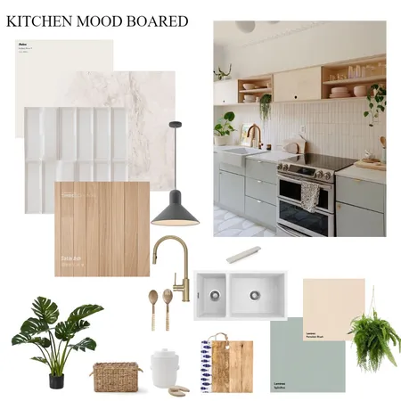 KITCHEN MID CENTURY STYLE Interior Design Mood Board by samar hashaad on Style Sourcebook