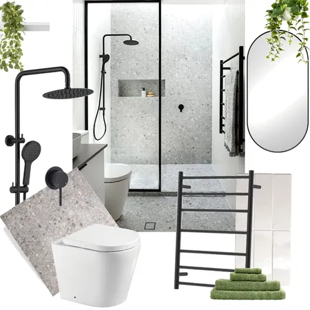 Black Bathroom 2B Interior Design Mood Board by Benita Edwards on Style Sourcebook