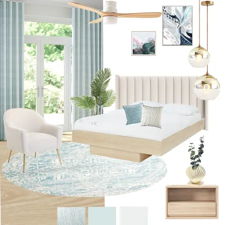 Module 11 Bedroom2A Interior Design Mood Board by Benita Edwards on Style Sourcebook