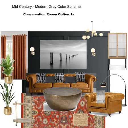 Grey Scheme Color Scheme- Conversation Room Interior Design Mood Board by Asma Murekatete on Style Sourcebook