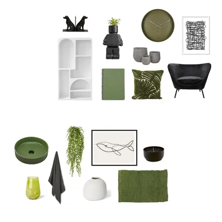 FF2/B - accented achromatic Interior Design Mood Board by leannejrogers on Style Sourcebook