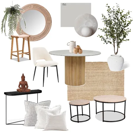 Modern Balinese Scandi Interior Design Mood Board by Stacey Newman Designs on Style Sourcebook