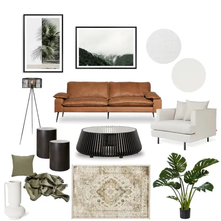 Assignment - Living Room Interior Design Mood Board by nattoneill on Style Sourcebook