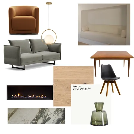 Living & Dining Room Interior Design Mood Board by MaddyA90 on Style Sourcebook