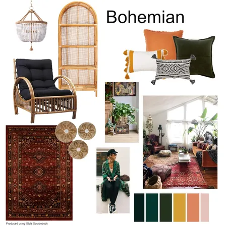 bohemian_2 Interior Design Mood Board by Hoogewicz on Style Sourcebook