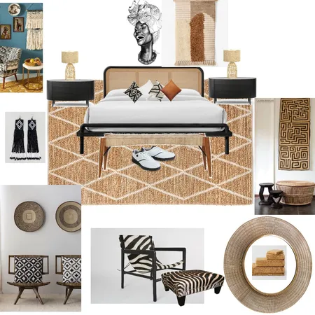 African moldboard Interior Design Mood Board by Carolsvansen on Style Sourcebook