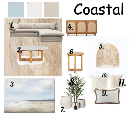 Coastal living room Interior Design Mood Board by laurahague on Style Sourcebook