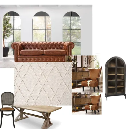 Cowhide Interior Design Mood Board by Betho on Style Sourcebook