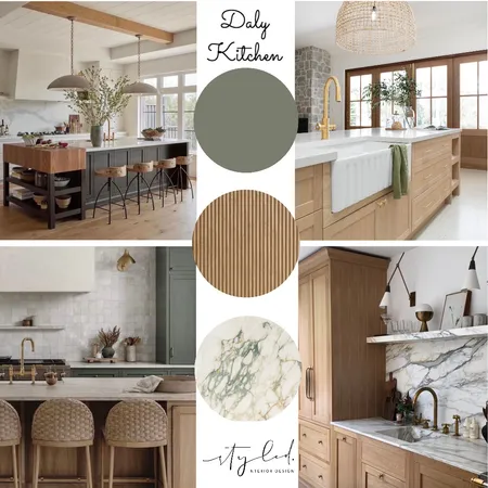 Daly Kitchen Concept Interior Design Mood Board by Styled Interior Design on Style Sourcebook