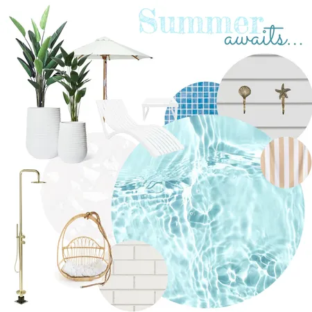 Pool Interior Design Mood Board by TheBlancoHomestead on Style Sourcebook