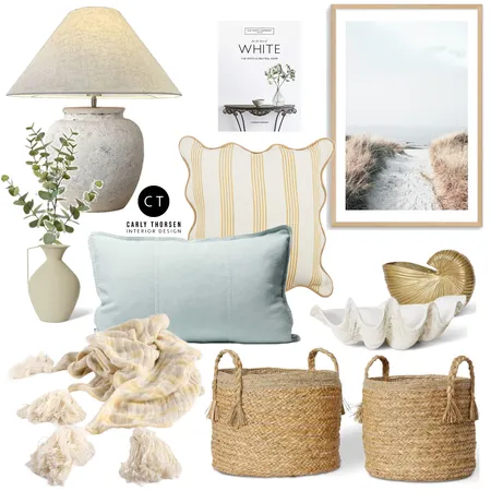 Classic coastal decor Interior Design Mood Board by Carly Thorsen Interior Design on Style Sourcebook