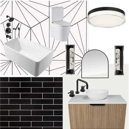 Reed Condo Bathroom #2 Interior Design Mood Board by sparrowhomedesigns on Style Sourcebook