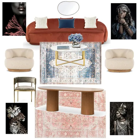 Living/dining room Interior Design Mood Board by Ange Forbes on Style Sourcebook