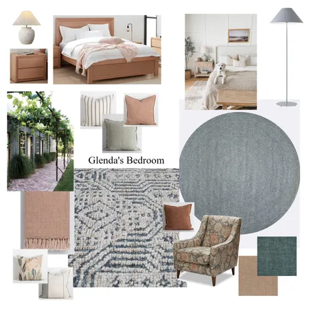 Glenda's Bedroom Mood Board Interior Design Mood Board by MarnieDickson on Style Sourcebook