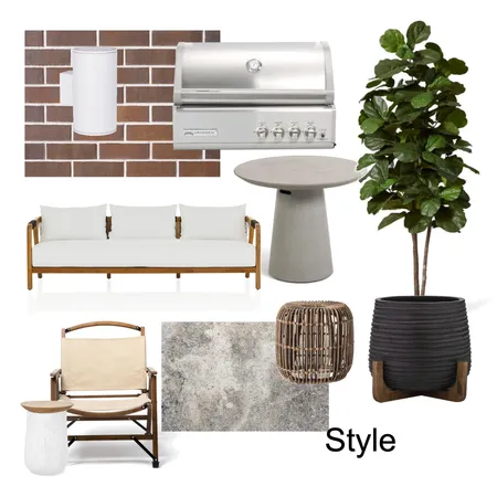 Outdoor Terrace Interior Design Mood Board by amircon on Style Sourcebook