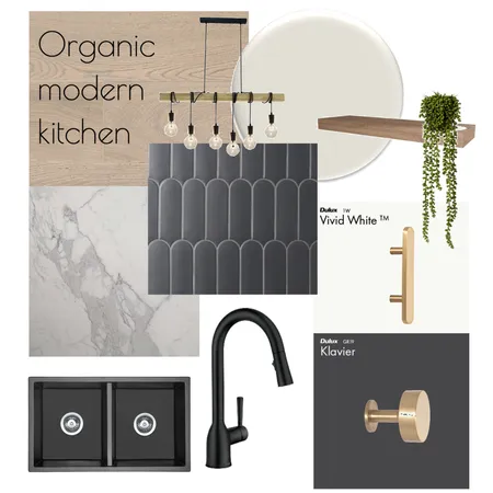 Organic modern kitchen Interior Design Mood Board by Madeline Campbell on Style Sourcebook