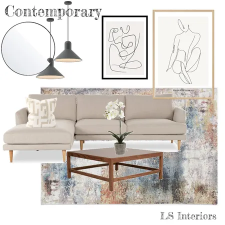 Contemporary Interior Design Mood Board by LS Interiors on Style Sourcebook