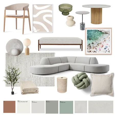 דוגמא ללוח השראה Interior Design Mood Board by Chenibeni on Style Sourcebook