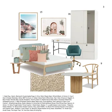 Study Interior Design Mood Board by danirh on Style Sourcebook