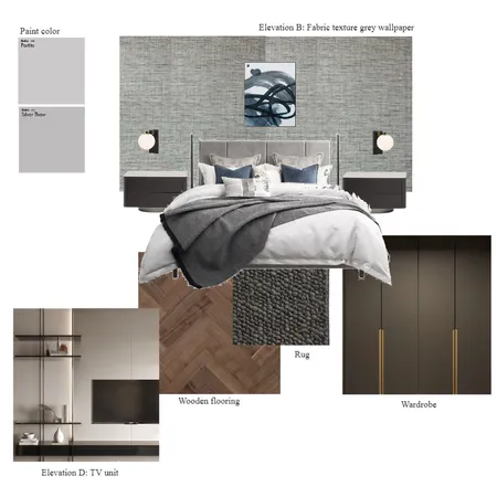 father  bedroom Interior Design Mood Board by rekha18 on Style Sourcebook